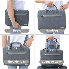 Carica l'immagine nel visualizzatore di Gallery, TECHGEAR Custodia per Computer Portatili da 11" - 12.3" 11-12.3 inch, Grigio