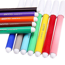 Carica l'immagine nel visualizzatore di Gallery, Giotto 454000 Turbo Pennarelli, Maxi Punta Larga, 5 mm, Confezione da... - Ilgrandebazar