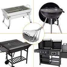 Carica l'immagine nel visualizzatore di Gallery, BACKTURE Spazzola Barbecue, 16" BBQ Esterna 3 in 1 Acciaio Inossidabile A1