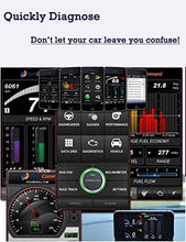 Carica l'immagine nel visualizzatore di Gallery, OUNDEAL OBD2 WiFi Auto Code Lettore, Diagnosi Scansione Strumento con 3000... - Ilgrandebazar