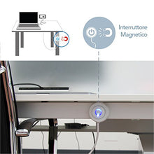 Carica l'immagine nel visualizzatore di Gallery, Electraline 70060 Adattatore con Interruttore Magnetico Luminoso...