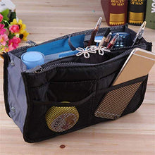 Carica l'immagine nel visualizzatore di Gallery, Ducomi Organizer Borsa Donna 13 Tasche Capiente Large (Standard), Navy