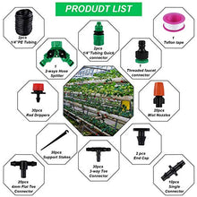 Carica l'immagine nel visualizzatore di Gallery, 30m Sistema di irrigazione da giardino, Aiglam Micro Drip Irrigation Kit 30M