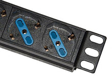 Carica l'immagine nel visualizzatore di Gallery, LINK LK10057 Multipresa Verticale a 12 Porte per Armadi Rack con... - Ilgrandebazar