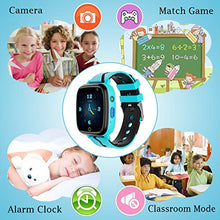 Carica l'immagine nel visualizzatore di Gallery, GPS Smartwatch per Bambini,GPS Tracker Regalo Ragazzi GPS-Blu - Ilgrandebazar