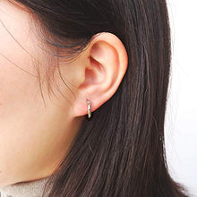 Carica l'immagine nel visualizzatore di Gallery, Orecchini a cerchio in argento Sterling da 13 mm, idea regalo per ragazze...