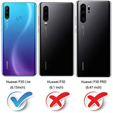 Carica l'immagine nel visualizzatore di Gallery, MOBESV Custodia Huawei P30 Lite, Cover a Libro Blu/Aqua - Ilgrandebazar