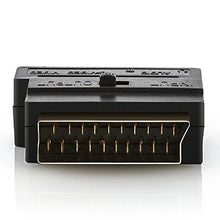 Carica l'immagine nel visualizzatore di Gallery, deleyCON Scart Per 3x RCA Jacks IN OUT Switcher + S-Video S-VHS AV... - Ilgrandebazar