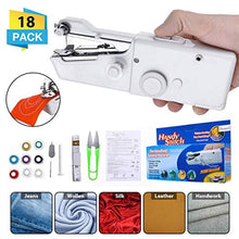 Carica l'immagine nel visualizzatore di Gallery, Charminer Mini Macchina da Cucire Portatile, DIY Bianco - Ilgrandebazar