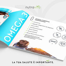 Carica l'immagine nel visualizzatore di Gallery, Omega 3 Olio di Pesce da 2000 mg - 660 EPA e 440 DHA - Capsule gel...
