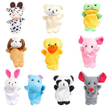Carica l'immagine nel visualizzatore di Gallery, Acekid 10pcs Morbidi Pupazzi Animali da Dito con Set Baby Story... - Ilgrandebazar