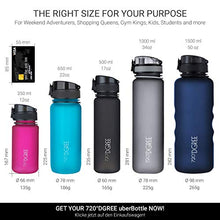 Carica l'immagine nel visualizzatore di Gallery, 720°DGREE Bottiglia d'Acqua “uberBottle“ - 01 Softtouch | Onyx Black - Nero
