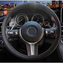 Carica l'immagine nel visualizzatore di Gallery, Kuke Coprivolante, Coprivolanti per auto in Silicone 34-40cm (Nero) Nero - Ilgrandebazar