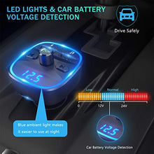 Carica l'immagine nel visualizzatore di Gallery, [Bluetooth V5.0] LENCENT Trasmettitore FM Bluetooth, per...