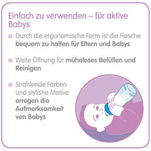 Carica l'immagine nel visualizzatore di Gallery, MAM 67490720 Easy Active Biberon, trasparente, 4+ mesi, 330 ml Trasparente - Ilgrandebazar