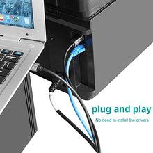 Carica l'immagine nel visualizzatore di Gallery, POSUGEAR [3M] Cavo Stampante 3 Metri USB 2.0 Cavetto Placcato Oro per...