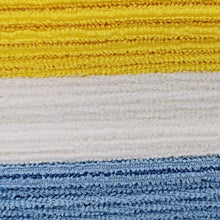 Carica l'immagine nel visualizzatore di Gallery, AmazonBasics – Panni in microfibra (confezione da 24 unità), color bianco, celeste e giallo