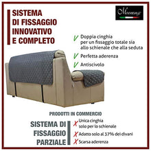 Carica l'immagine nel visualizzatore di Gallery, Moonange Copridivano 2 Posti Reversibile 2 posti, Cioccolato/Beige