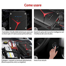Carica l'immagine nel visualizzatore di Gallery, FLYLINKTECH Avviatore Emergenza per Auto, 1000A 15000mAh Batteria... - Ilgrandebazar