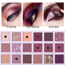 Carica l'immagine nel visualizzatore di Gallery, UCANBE Palette da Trucco Con 18 Ombretti Glitter e Matte Pigmentati a # 06 - Ilgrandebazar