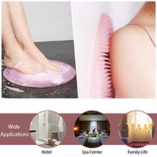 Carica l'immagine nel visualizzatore di Gallery, Lanthour Pad Massaggio Doccia Antiscivolo per Massaggiare Rosa Ciliegia - Ilgrandebazar