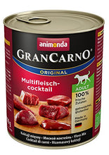 Carica l'immagine nel visualizzatore di Gallery, Animonda Gran Carno - Cibo per Cani, Mix 2, 6 x 800 g 6 x 800 g - Ilgrandebazar