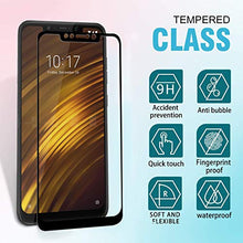 Carica l'immagine nel visualizzatore di Gallery, Ferilinso Vetro Temperato per Xiaomi Pocophone F1,[3pack] Nero-3 pcs