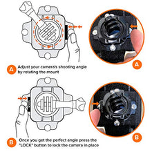 Carica l'immagine nel visualizzatore di Gallery, MiPremium - Supporto da polso per GoPro Session Black Silver Hero 8 7 6 5 4...