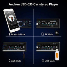 Carica l'immagine nel visualizzatore di Gallery, [Nuova Versione] Andven Autoradio Bluetooth, 4x60W Auto Stereo Audio...