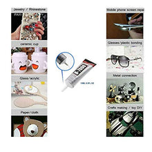 Carica l'immagine nel visualizzatore di Gallery, B7000, Baojiesi super colla,multiuso,altamente perfomante con punta di precisione per smarthphone, bigiotteria e fai da te