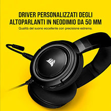 Carica l'immagine nel visualizzatore di Gallery, Corsair HS35 Stereo Cuffie Gaming con Microfono Unidirezionale Nero