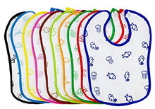 Carica l'immagine nel visualizzatore di Gallery, Chipe- Set Di 10 Bavaglini Colorati Per Neonati E Bambini Da 0 A 5 Anni.... - Ilgrandebazar