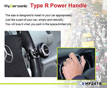 Carica l'immagine nel visualizzatore di Gallery, Pomello per volanti Hypersonic nero veicolo auto Power Handle spinner - Ilgrandebazar