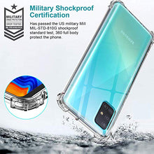 Carica l'immagine nel visualizzatore di Gallery, LeYi Cover Samsung Galaxy A71, A71 Transparent