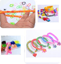 Carica l'immagine nel visualizzatore di Gallery, Queta 6800 Elastici Loom Nastri Box Fai da Te Braccialetti Kit con... - Ilgrandebazar