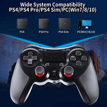 Carica l'immagine nel visualizzatore di Gallery, JAMSWALL Controller Wireless per PS4, di Bluetooth,...