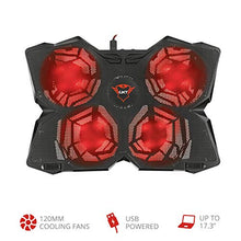 Carica l'immagine nel visualizzatore di Gallery, Trust GXT 278 Base di Raffreddamento per Laptop Gaming da 17.3, 4 Ventole...
