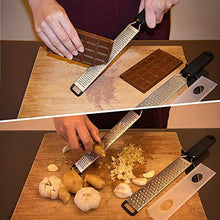 Carica l'immagine nel visualizzatore di Gallery, LEMCASE Zester, Grattugia in Acciaio Inox - Formaggio, Limone, Verdura -... - Ilgrandebazar