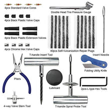 Carica l'immagine nel visualizzatore di Gallery, MAIKEHIGH Kit di Riparazione gomme Heavy Duty - 67 Pezzi PC per Blu - Ilgrandebazar