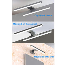 Carica l'immagine nel visualizzatore di Gallery, Lampada da Specchio a LED per Bagno 5W 30cm 400LM Azhien,Bianco Neutra 4000K... - Ilgrandebazar