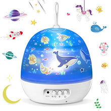 Carica l'immagine nel visualizzatore di Gallery, Lampada Proiettore per bambini，Sunnest 4 in 1 di Stella...