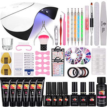 Carica l'immagine nel visualizzatore di Gallery, 36W Lampada Kit Poly Gel Unghie Completo, MYSWEETY Completo...