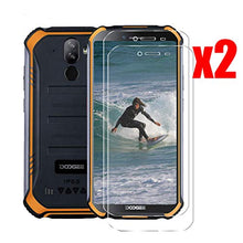 Carica l'immagine nel visualizzatore di Gallery, QFSM 2 Pack Custodia Temperato per DOOGEE For S40, Trasparente