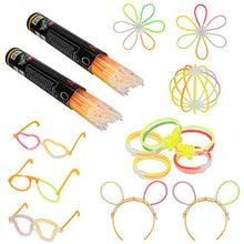 Carica l'immagine nel visualizzatore di Gallery, Mitening Braccialetti Luminosi , 200 Pezzi Barre Luminose con connettori... - Ilgrandebazar