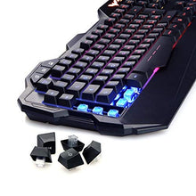 Carica l'immagine nel visualizzatore di Gallery, HAVIT Tastiera e Mouse da Gioco Filo Gaming e Kit Nero