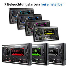 Carica l'immagine nel visualizzatore di Gallery, XOMAX XM-2R422 Autoradio con Bluetooth I RDS I AM, FM I USB,
