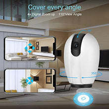 Carica l'immagine nel visualizzatore di Gallery, Telecamera di sicurezza wireless domestica, telecamera sorveglianza,...