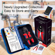 Carica l'immagine nel visualizzatore di Gallery, Preciva CP621200 Pinza Crimpatrice Pinza+1200 Pz Connettori