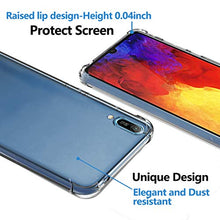 Carica l'immagine nel visualizzatore di Gallery, Ferilinso Cover per Huawei Y6 PRO 2019 / 2019, Custodia Trasparente