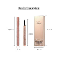 Carica l'immagine nel visualizzatore di Gallery, Diamond eyeliner Eyeliner Pen Waterproof Black Precision Micro Eye Liner nero - Ilgrandebazar